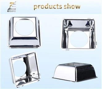 Stretch Square Mirror Oberfläche Lampe Schirm